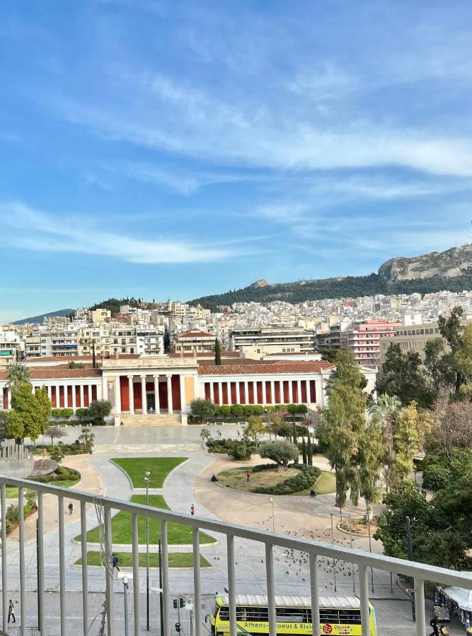 Marnis- View Of The Archeological Museum_ Athens Greece Apartamento Exterior foto