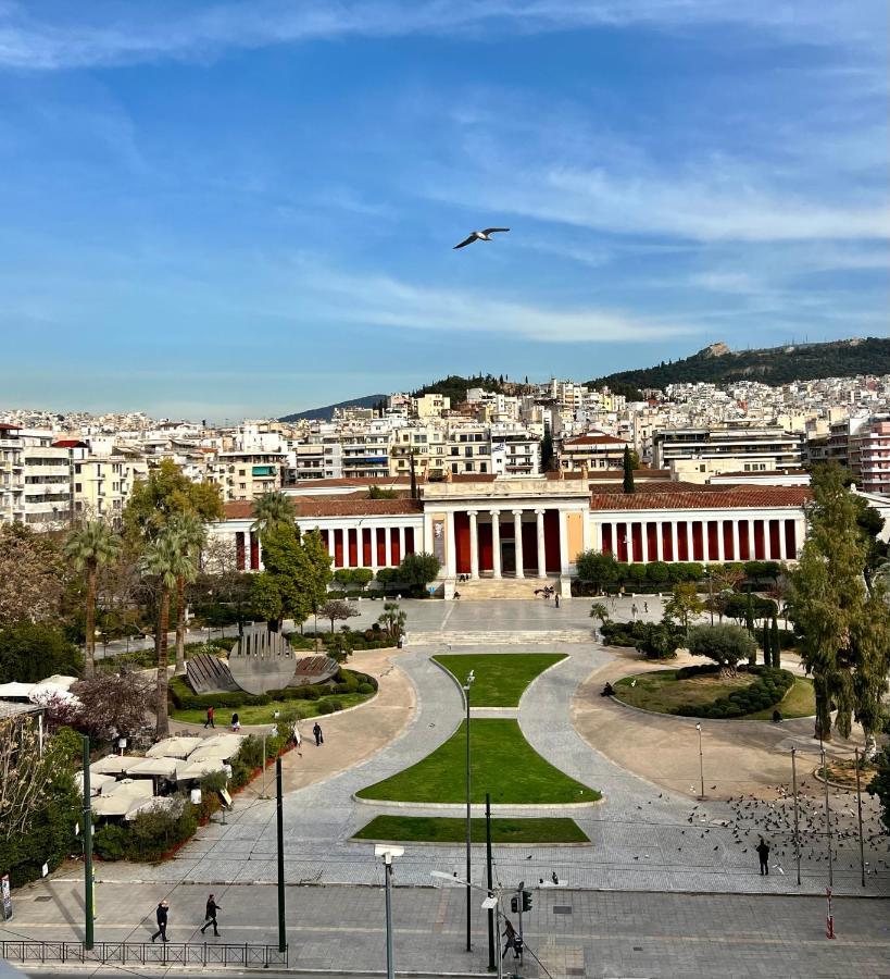 Marnis- View Of The Archeological Museum_ Athens Greece Apartamento Exterior foto